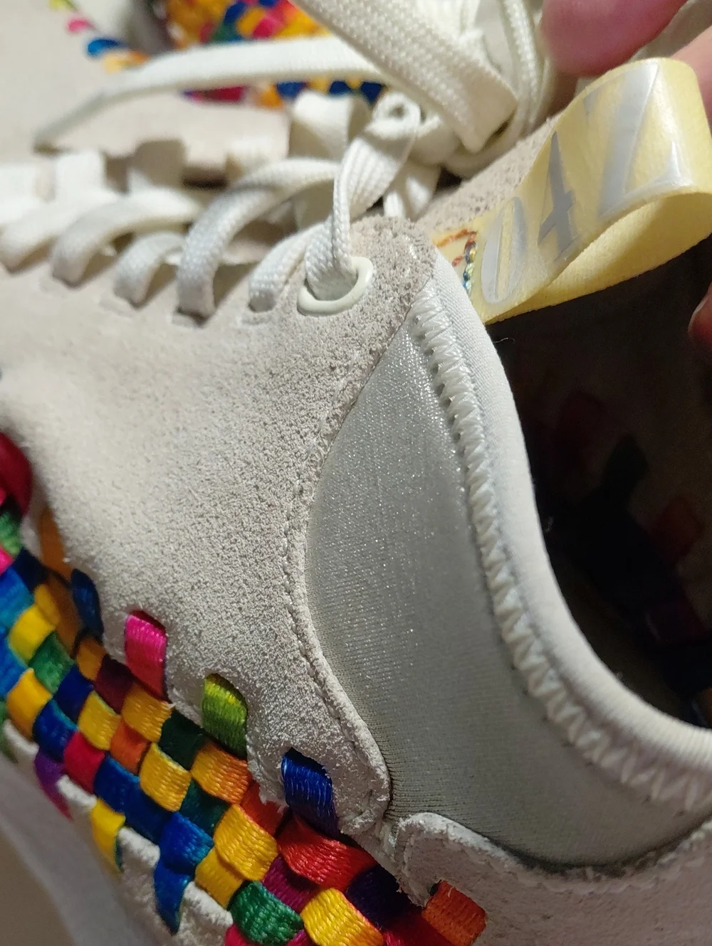 Nike Air Footscape Woven Chukka Premium Qs Rainbow 525250-11 Men's